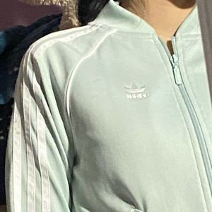 Teal Adidas Track Jacket